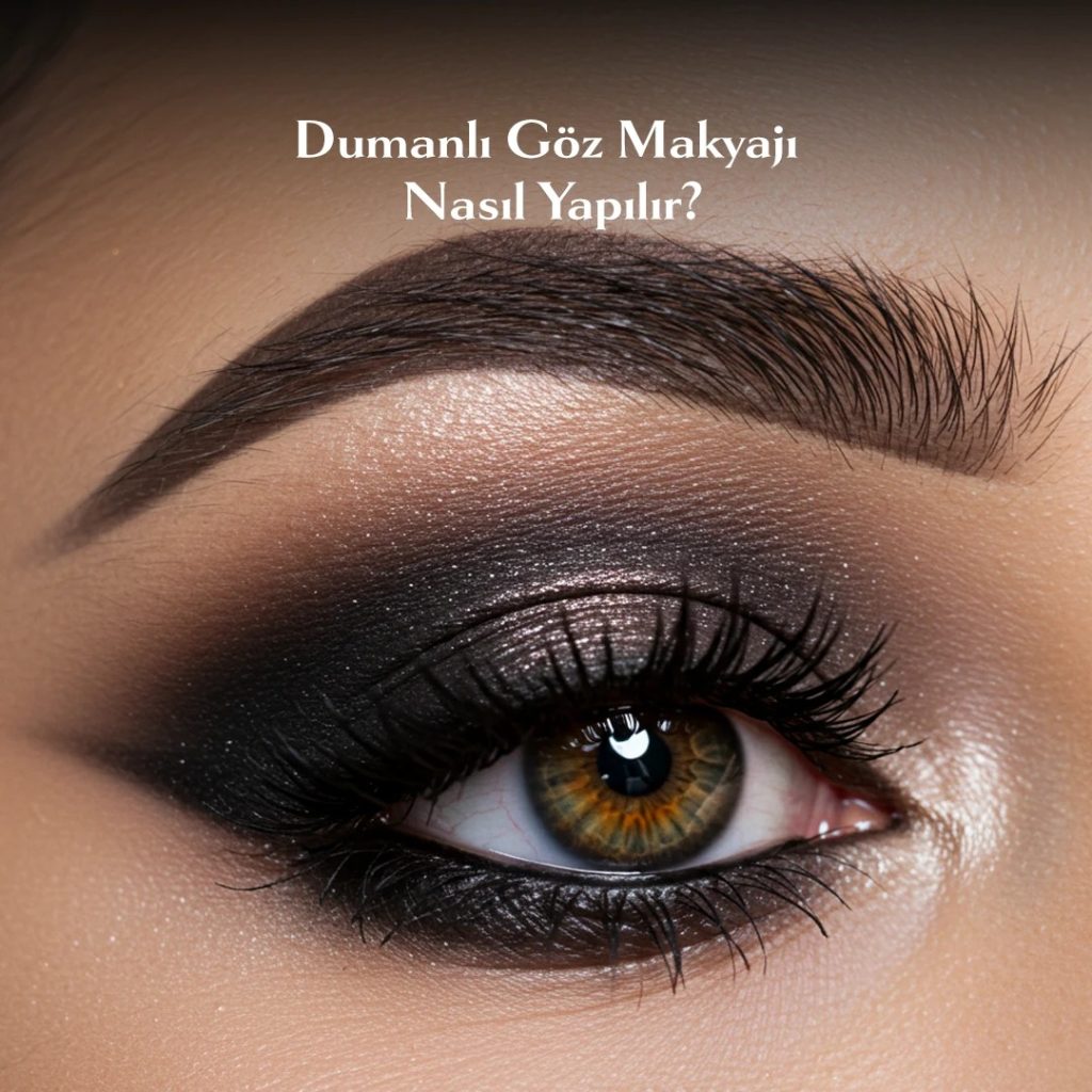 dumanlı göz makyajı