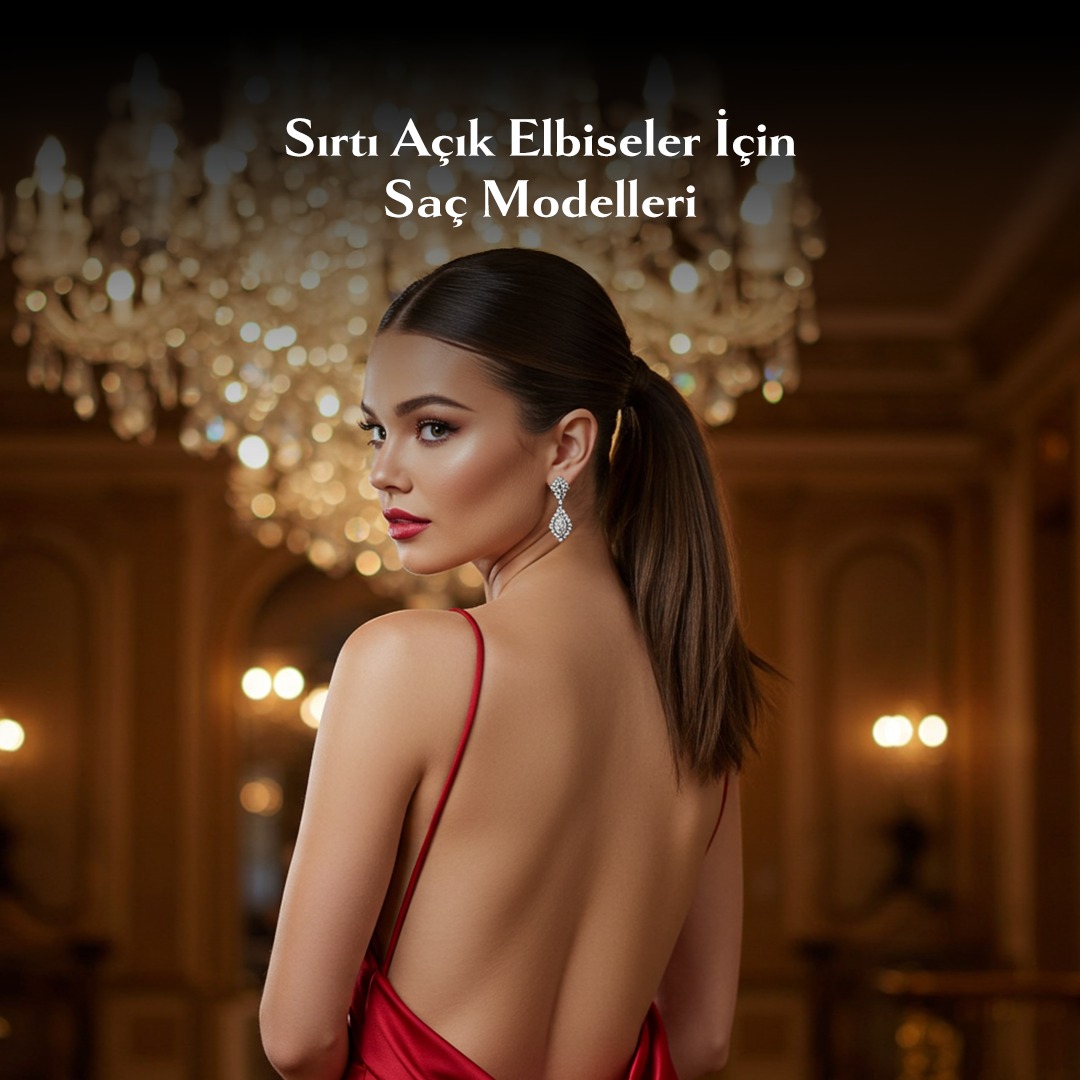 Sırtı açık elbiseler